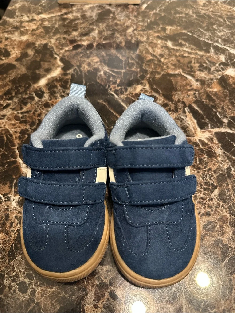 Children's Old Navy Navy Blue Velcro Sneakers - Brand
